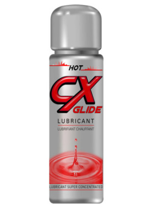 Lubrifiant chauffant à base d'eau 100 ML CX GLIDE - CC800130